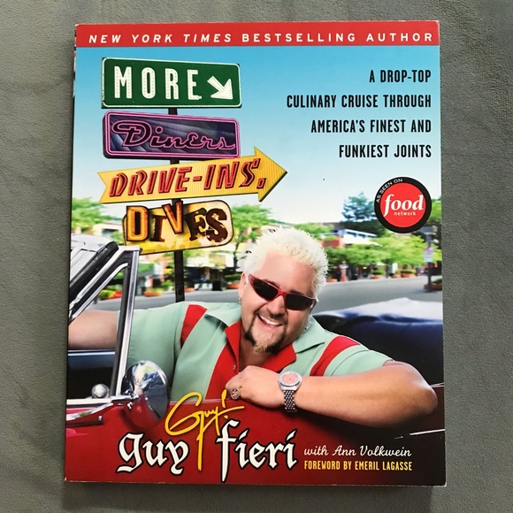 Lot of 2 Guy Fieri Food Network Triple D recipes - Picture 6 of 8
